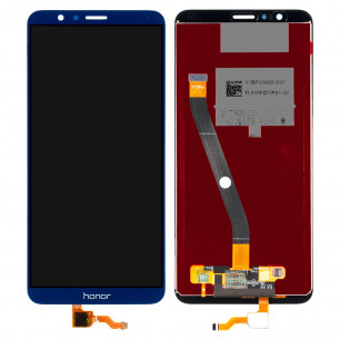Дисплей Huawei Honor 7X (BND-L21, L22, AL10, L31) с тачскрином, Blue