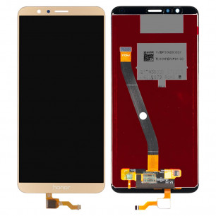Дисплей Huawei Honor 7X (BND-L21, L22, AL10, L31) с тачскрином, Gold