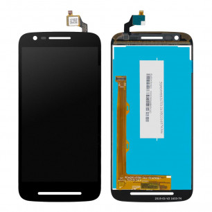 Дисплей Motorola XT1700 Moto E3, с тачскрином, Black