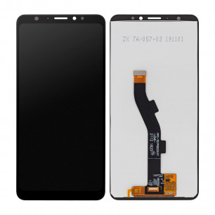 Дисплей Meizu M8, M8 Lite, V8, V8 Pro M813H, с тачскрином, High Quality, Black