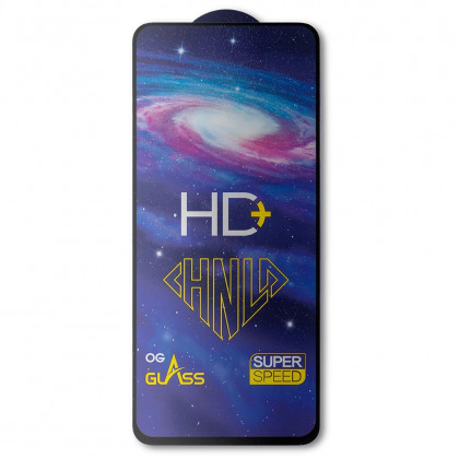 Защитное стекло Oppo A52, A72, A92, Realme 6, Pro-Flexi HD Full Glue, Black - ukr-mobil.com