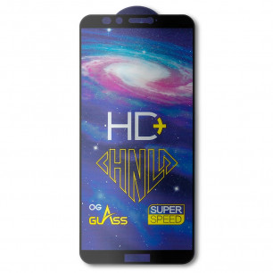 Защитное стекло Huawei P Smart (FIG-LX1, FIG-L21, FIG-L31, FIG-LA1), Enjoy 7s, Pro-Flexi HD Full Glue, Black