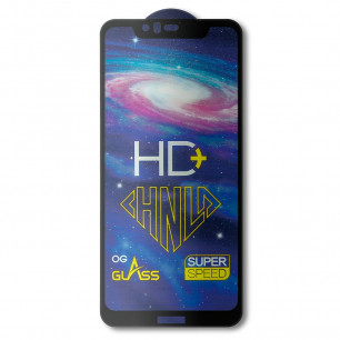Защитное стекло Nokia 5.1 Plus, Pro-Flexi HD Full Glue, Black