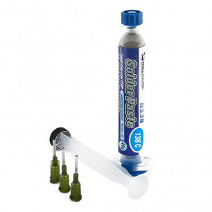Паста BGA для накатывания шаров Mechanic NS38, температура плавления: 138°C, (40g), безсвинцовая