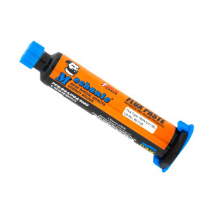 Флюс-паста Mechanic RMA-UV11BL, 10 гр. в шприце, (без содержания галагенов), Black