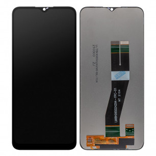 Дисплей Samsung A025 Galaxy A02s, A035 Galaxy A03, A037 Galaxy A03s, (высота - 160.5 мм), с тачскрином, High Quality, Black
