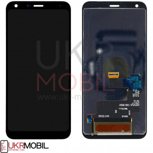 Дисплей LG Q610 Q7 Plus, с тачскрином, Original PRC, Black