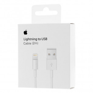Кабель Apple Lightning to USB для iPhone, iPad, 2m, MD819ZM/A, Original PRC