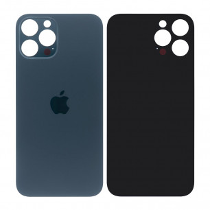 Задняя крышка Apple iPhone 12 Pro Max, большой вырез под камеру, High Quality, Blue