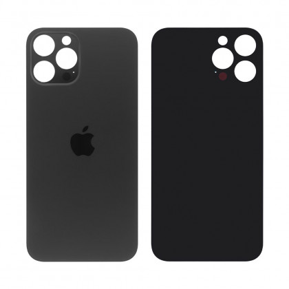Задняя крышка Apple iPhone 12 Pro, большой вырез под камеру, Original PRC, Graphite, фото № 1 - ukr-mobil.com