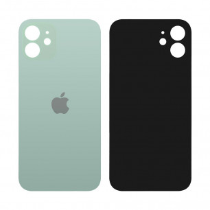 Задняя крышка Apple iPhone 12, большой вырез под камеру, Green