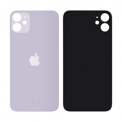 Задняя крышка Apple iPhone 11, большой вырез под камеру, High Quality, Purple - ukr-mobil.com