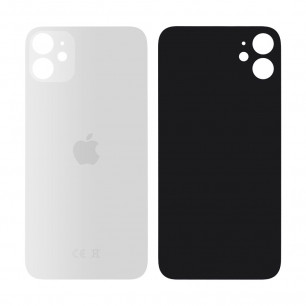Задняя крышка Apple iPhone 11, большой вырез под камеру, High Quality, White