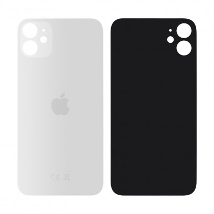 Задняя крышка Apple iPhone 11, большой вырез под камеру, High Quality, White - ukr-mobil.com