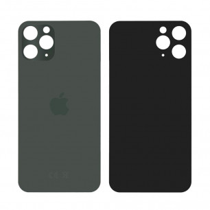 Задняя крышка Apple iPhone 11 Pro, большой вырез под камеру, High Quality, Midnight Green