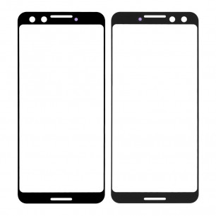 Стекло дисплея Google Pixel 3, Original, Black