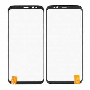 Стекло дисплея Samsung G950 Galaxy S8, с OCA пленкой, Original, Black