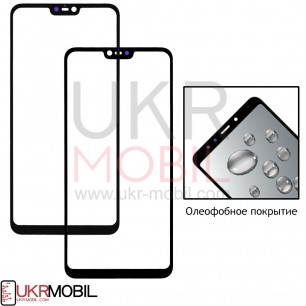 Стекло дисплея Xiaomi Redmi Note 6, Original, с олеофобным покрытием, Black
