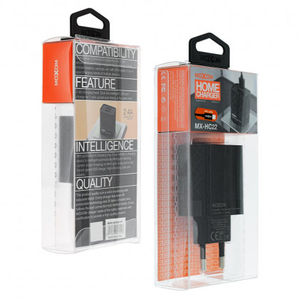 Сетевое зарядное устройство Moxom MX-HC22, Micro USB, 2USB, ( в комплекте - кабель Micro USB ), фото № 3 - ukr-mobil.com