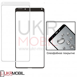 Стекло дисплея Xiaomi Mi Mix 2, Original, с олеофобным покрытием, White