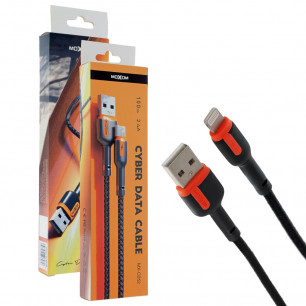 Кабель Moxom MX-CB52, 2.4A, 1m, Lightning
