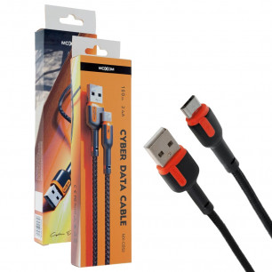 Кабель Moxom MX-CB52, 2.4A, 1m, Micro USB