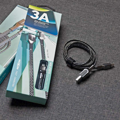 Кабель Moxom MX-CB75, 3A, 1m, Micro USB, фото № 2 - ukr-mobil.com