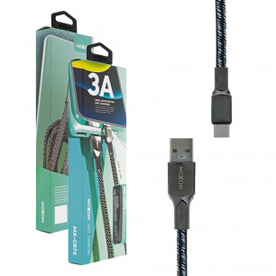 Кабель Moxom MX-CB75, 3A, 1m, Type-C