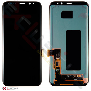 Дисплей Samsung G955 Galaxy S8 Plus, с тачскрином, Original PRC, Black