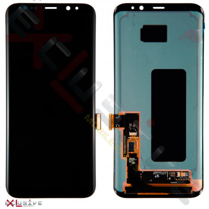 Дисплей Samsung G955 Galaxy S8 Plus, с тачскрином, Original PRC, Black - ukr-mobil.com