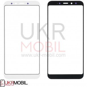 Стекло дисплея Xiaomi Mi A2, Redmi 6x, White
