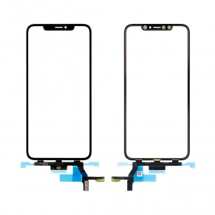 Стекло дисплея Apple iPhone XS Max, с тачскрином, Original, Black