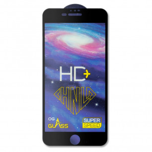 Защитное стекло Apple iPhone 7 Plus, iPhone 8 Plus, Pro-Flexi HD Full Glue, Black