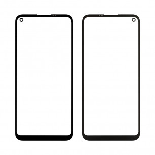 Стекло дисплея Samsung A115 Galaxy A11, M115 Galaxy M11, Original, Black