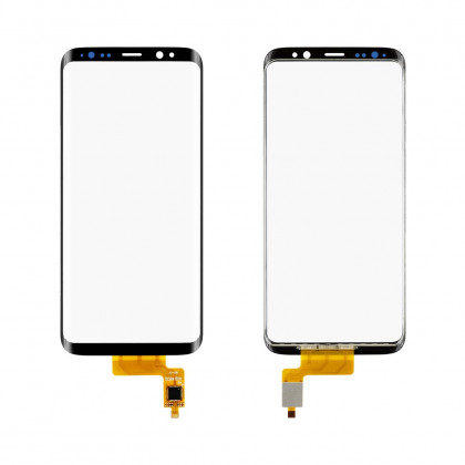 Стекло дисплея Samsung G950 Galaxy S8, с OCA пленкой, тачскрином, Original PRC, Black, фото № 1 - ukr-mobil.com