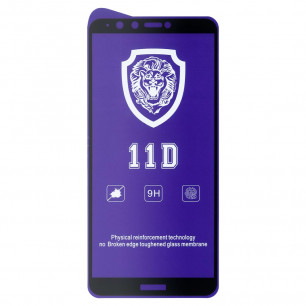 Защитное стекло Huawei Y9 2018 (FLA-LX1, FLA-LX3), Enjoy 8 Plus, Full Glue 2.5D, Black