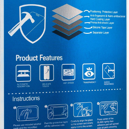 Пленка защитная полимерная Anti-Microbial для Samsung G950 Galaxy S8, фото № 2 - ukr-mobil.com