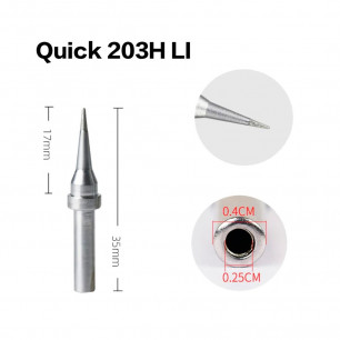 Жало для индукционной паяльной станции Quick 203H, тип жала: LI