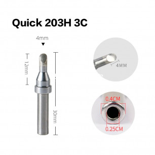 Жало для индукционной паяльной станции Quick 203H, тип жала: 3C