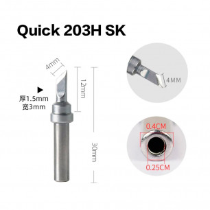 Жало для индукционной паяльной станции Quick 203H, тип жала: SK