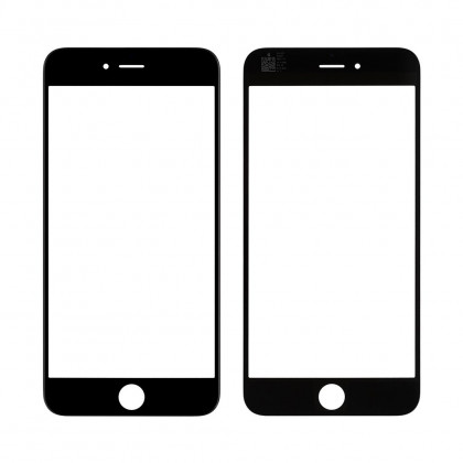 Стекло Apple iPhone 6 Plus, 6S Plus, Black - ukr-mobil.com