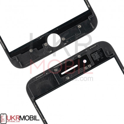 Стекло дисплея с рамкой и пленкой OCA Apple iPhone 8 Plus, Original, Black, фото № 2 - ukr-mobil.com