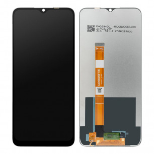 Дисплей Oppo A15 2020, A15s, Realme C11, Realme C12, Realme C15, p/n: FPC-HTF065H093-A0, с тачскрином, Original PRC, Black