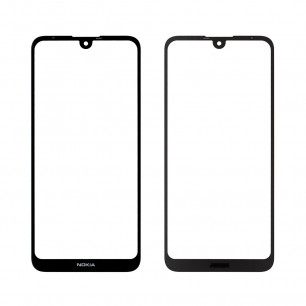 Стекло дисплея Nokia 3.2 Dual Sim TA-1156, TA-1164, Original, Black