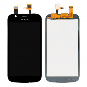 Дисплей Nokia 1 Dual Sim TA-1047, с тачскрином, Black