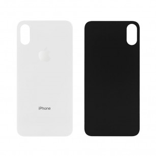 Задняя крышка Apple iPhone XS, большой вырез под камеру, White