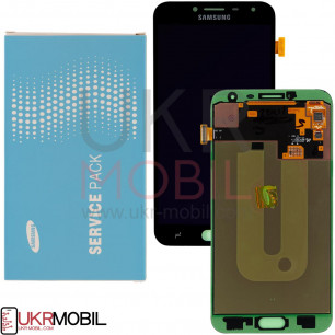 Дисплей Samsung J400, Galaxy J4 2018, GH97-21915A (SERVICE PACK ORIGINAL) с тачскрином Black