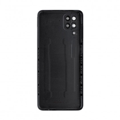 Задняя крышка Samsung A125 Galaxy A12, A127 Galaxy A12s, со стеклом камеры, Original PRC, Black, фото № 4 - ukr-mobil.com