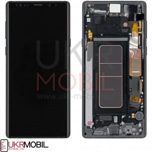 Дисплей Samsung N960 Galaxy Note 9, с тачскрином, рамкой, Original PRC, Black