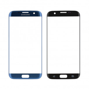 Стекло дисплея Samsung G935 Galaxy S7 Edge, Coral Blue, Original